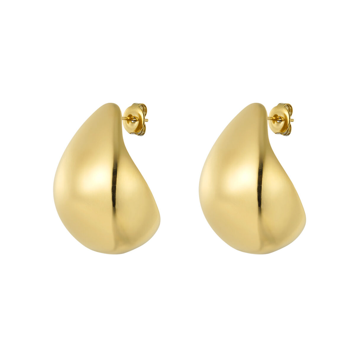 druppel oorbellen goud